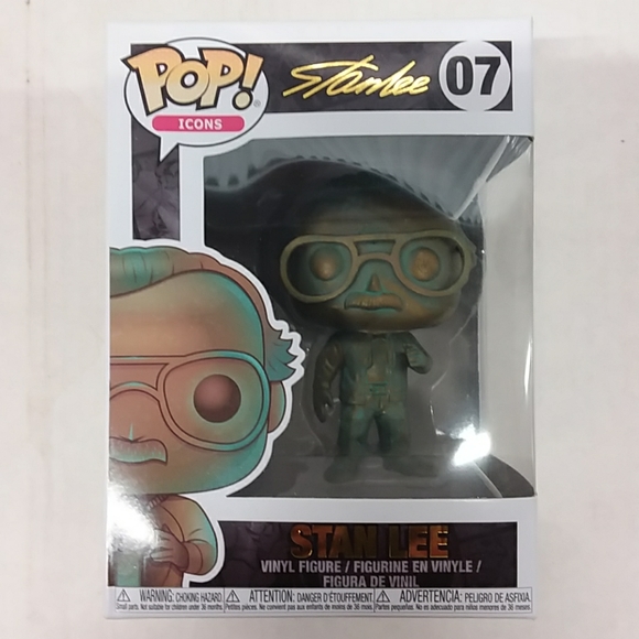 Funko Other - Funko POP! MARVEL Icons "STAN LEE" PATINA STATUE 7